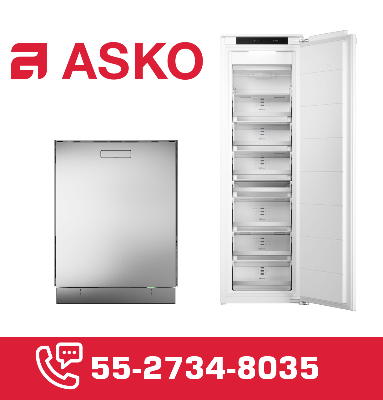 REPARACIÓN DE REFRIGERADORES ASKO