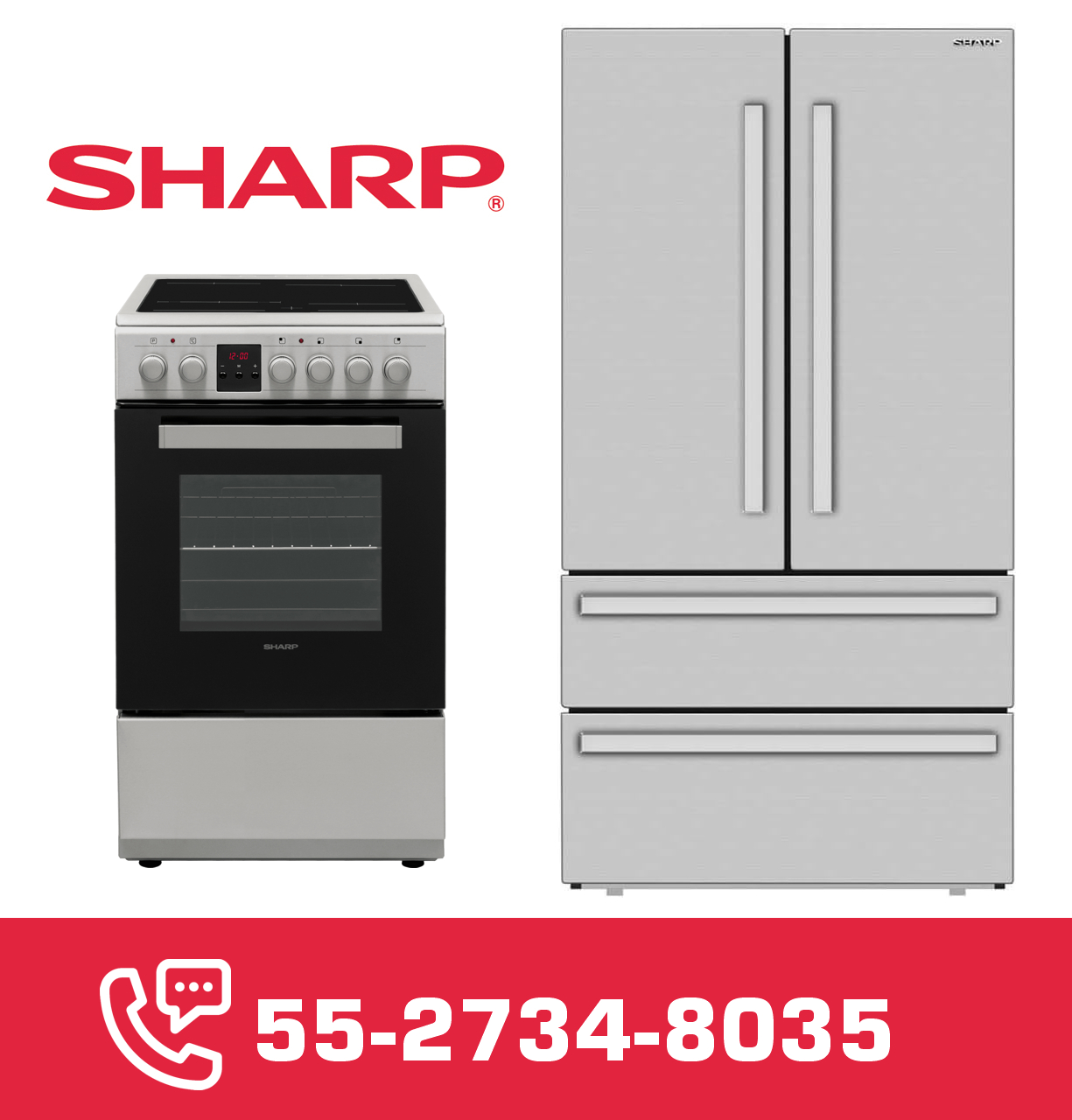 REPARACIÓN DE REFRIGERADORES SHARP